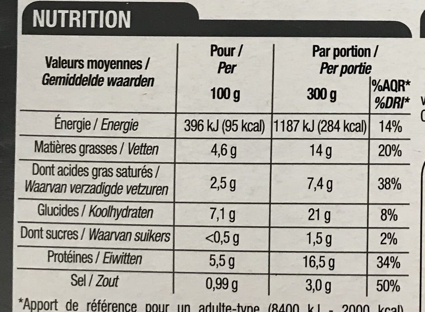 Cora Hachis parmentier pur boeuf packshot
