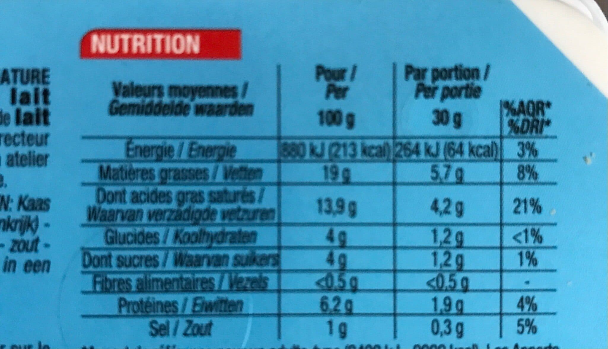 Cora Cora Fromage Frais Nature packshot