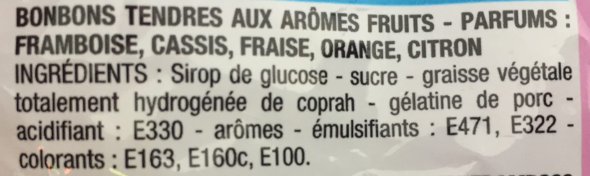 Cora Tendres Goûts Fruits packshot