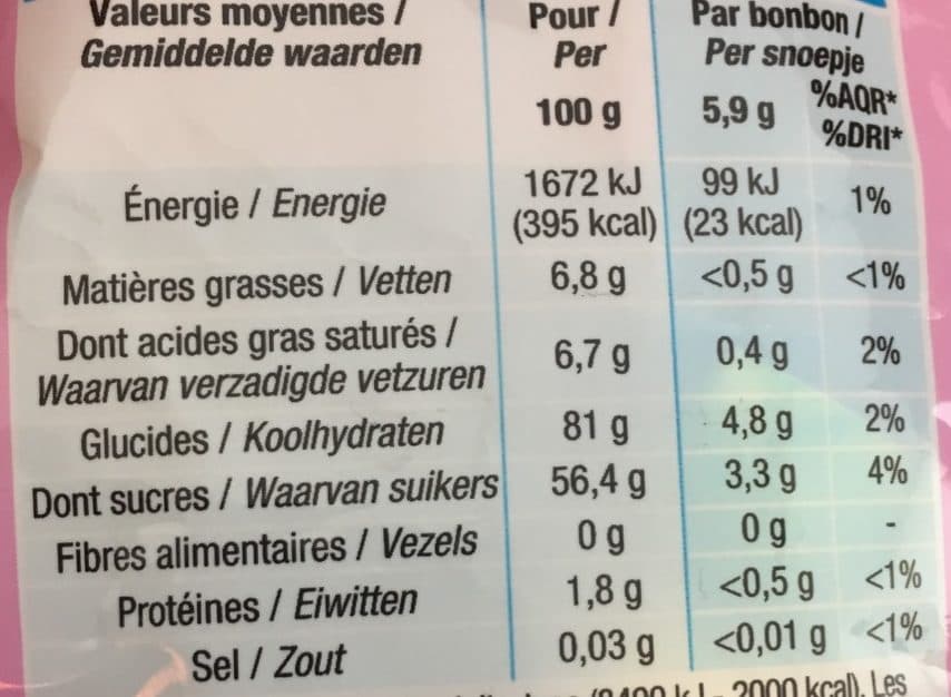 Cora Tendres Goûts Fruits packshot