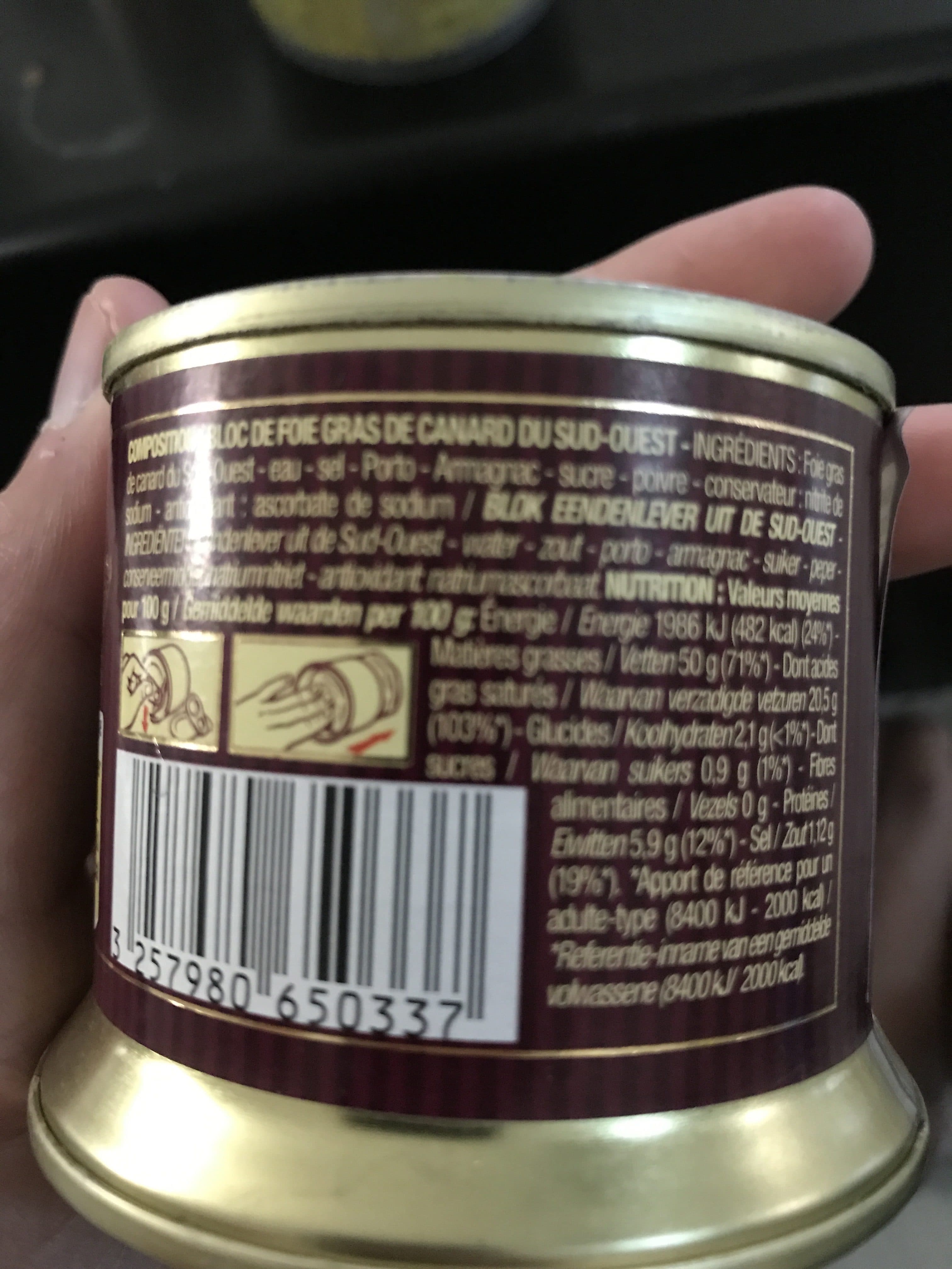 Cora Bloc De Foie Gras De Canard Du Sud-ouest packshot