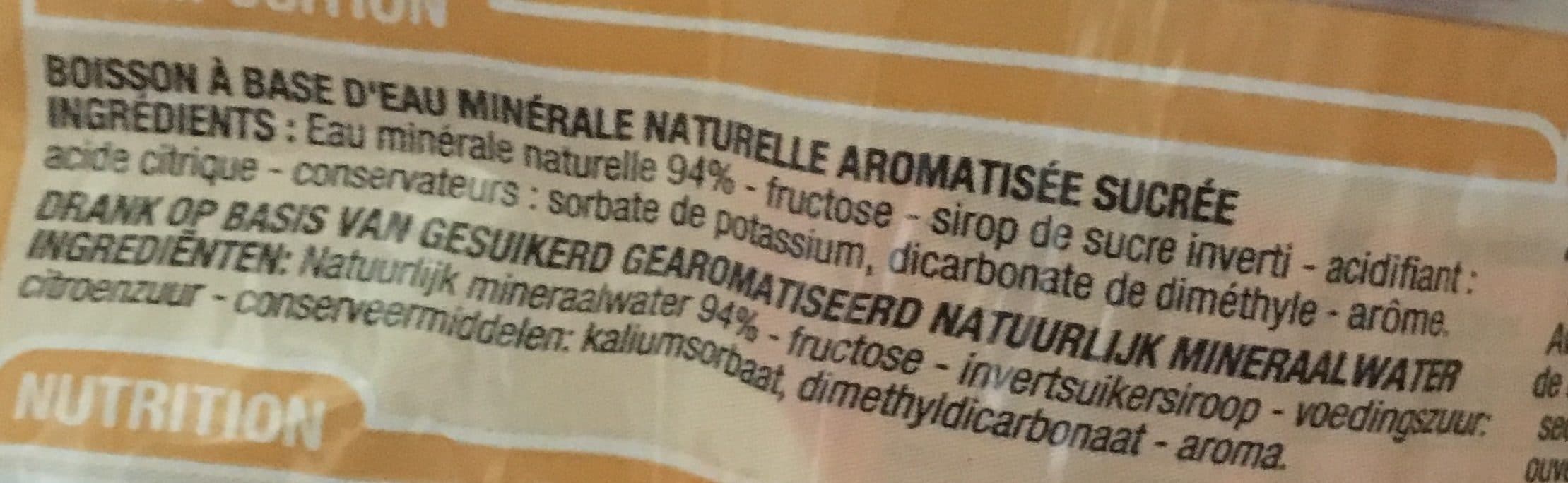 Cora Eau Aromatisé Pèche 6 Fois 33 Centilitres packshot