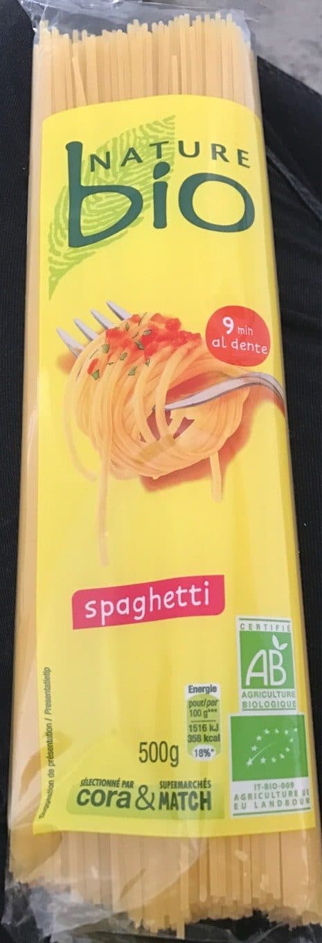 Nature Bio Nature Bio Pâtes - Spaghetti packshot