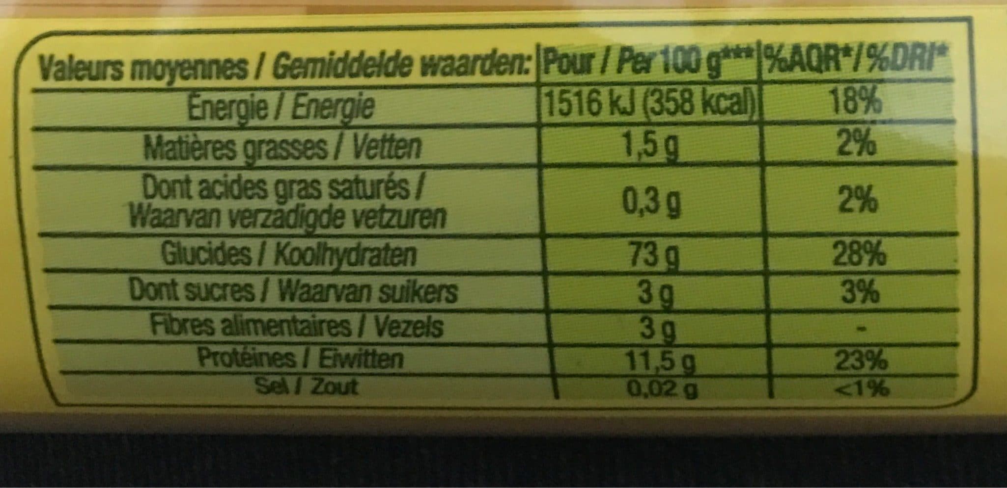 Nature Bio Nature Bio Pâtes - Spaghetti packshot