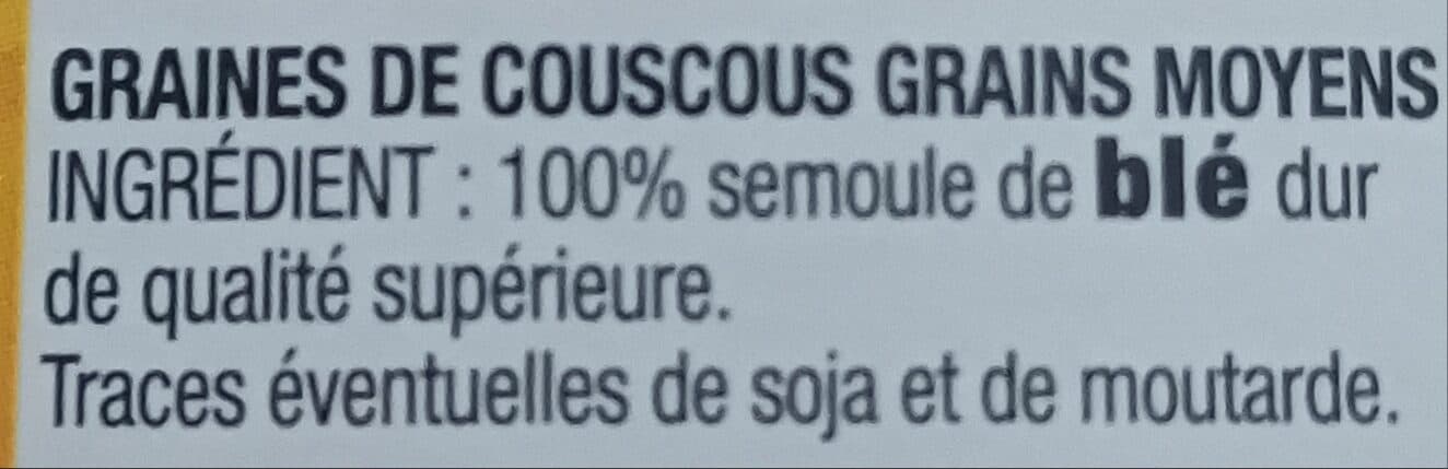 Cora Couscous grains moyens packshot