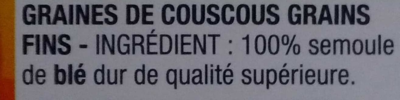 Cora Couscous grains fins packshot