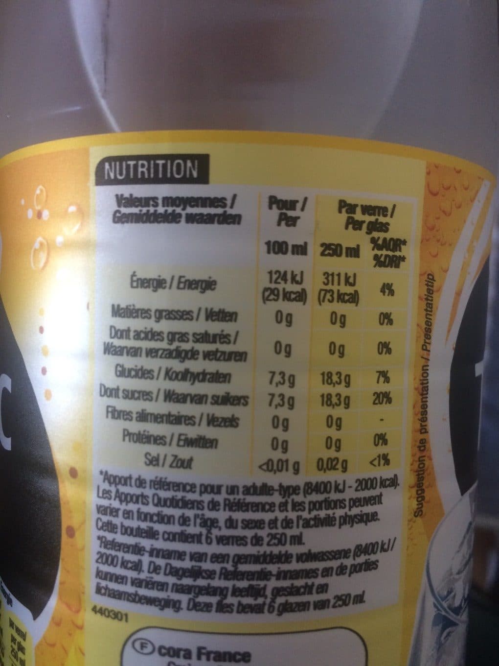 Cora Tonic 1 Litre Et Demi 1 Litre Et Demi packshot