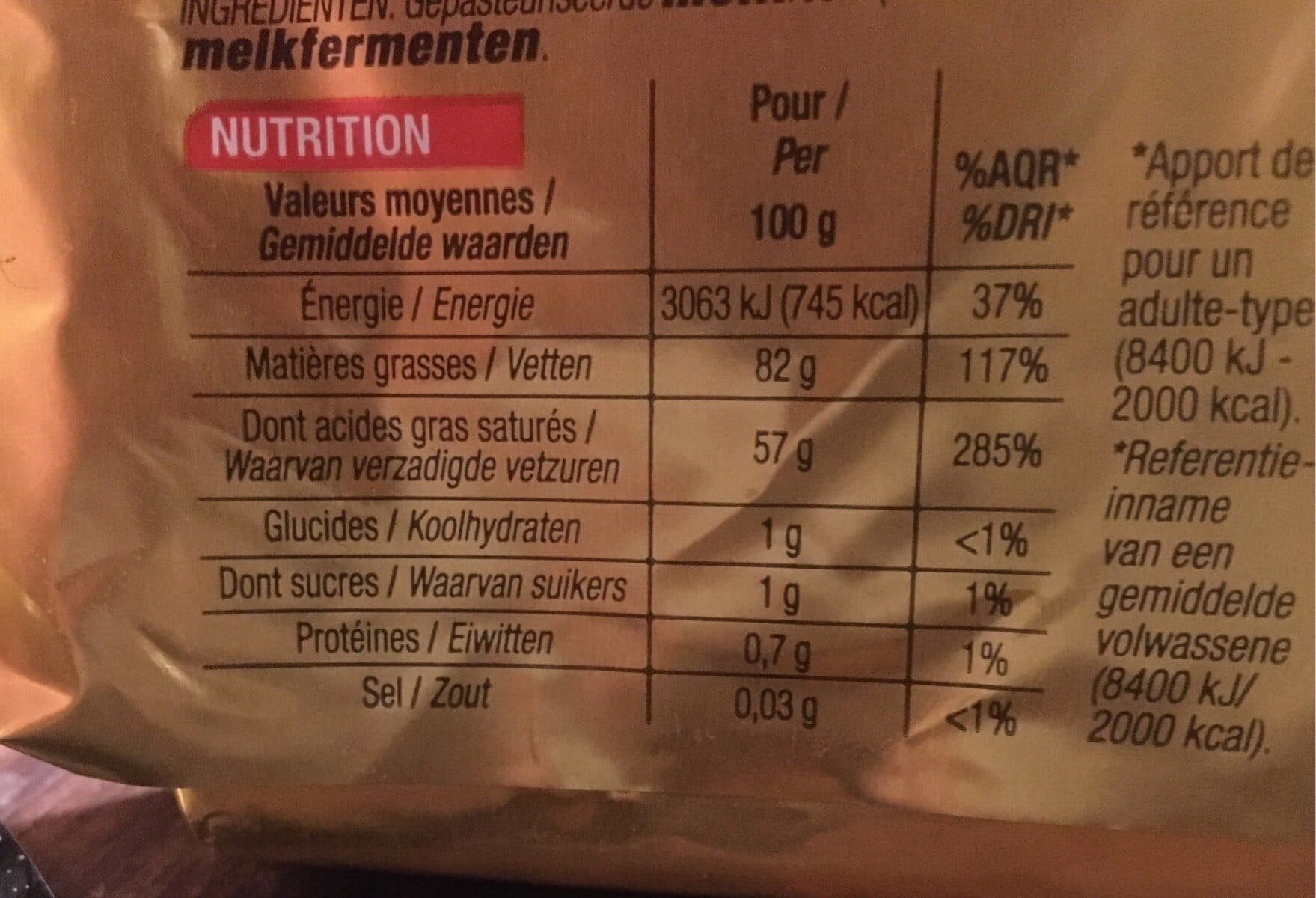 Cora Beurre packshot