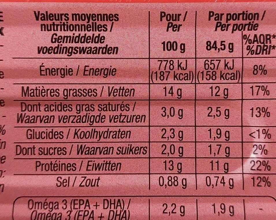 Cora Filets de maquereaux tomate basilic packshot