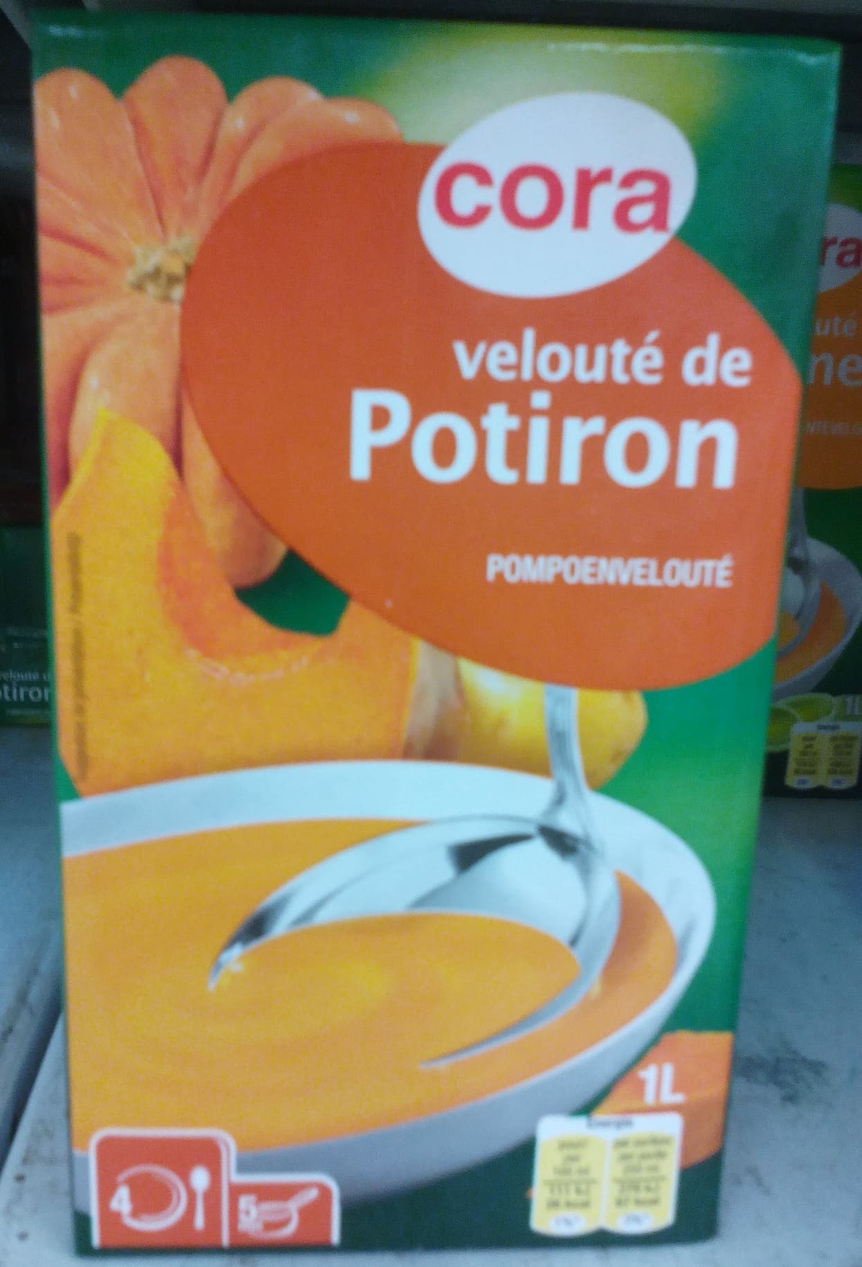 Cora Velouté de Potiron packshot