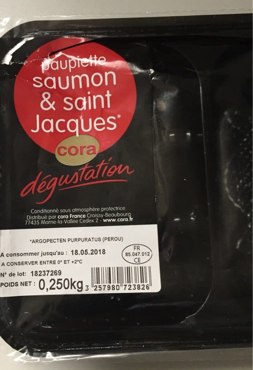 Cora Paupiette Saumon & St Jacques packshot