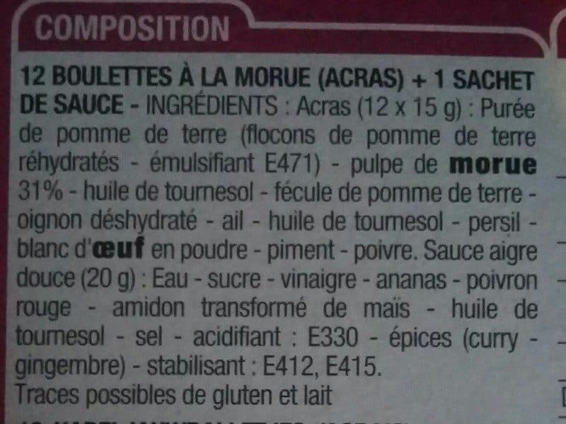 Cora Accras de Morue packshot