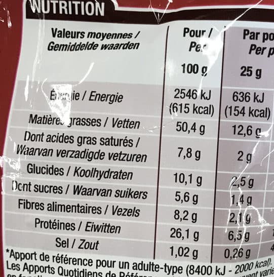 Cora Cacahuètes grillées et salées packshot