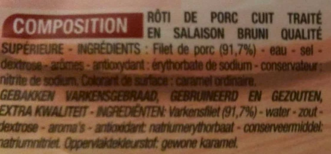 Cora Rôti de Porc Cuit packshot