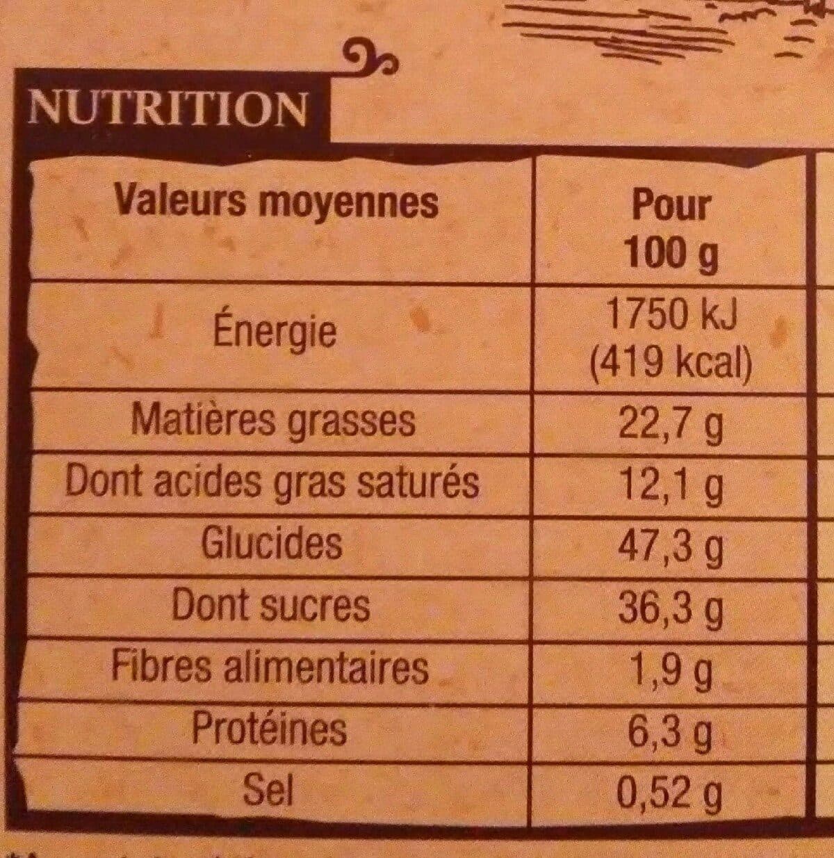 Patrimoine Gourmand Gâteau Creusois packshot