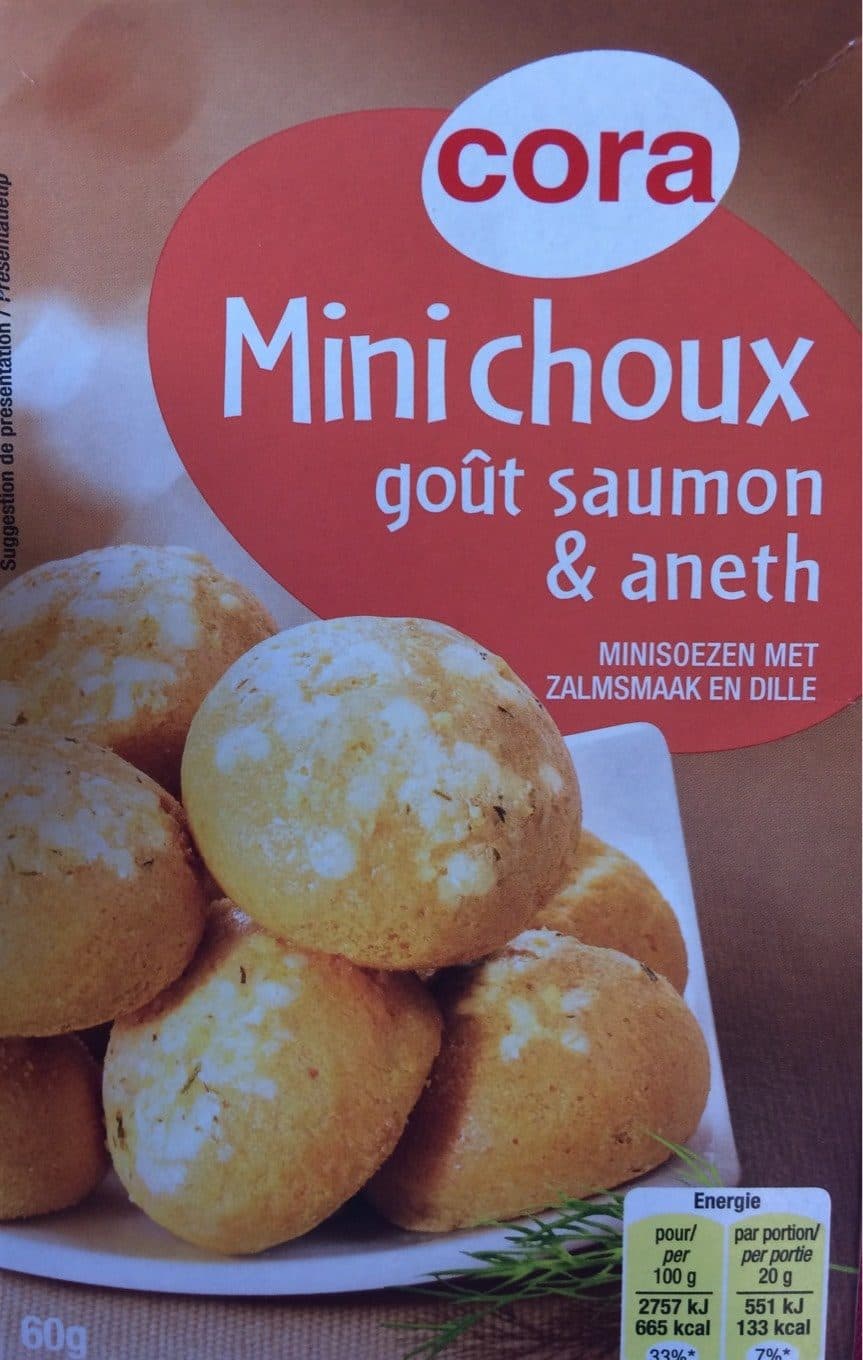 Cora Mini Choux Saumon Et Aneth packshot