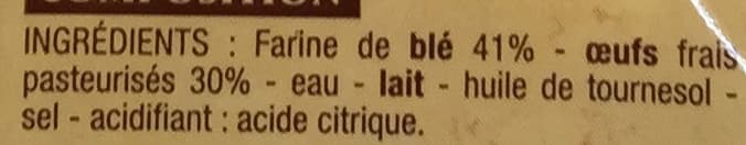 Groupe Louis Delhaize Spaetzle aux œufs frais packshot