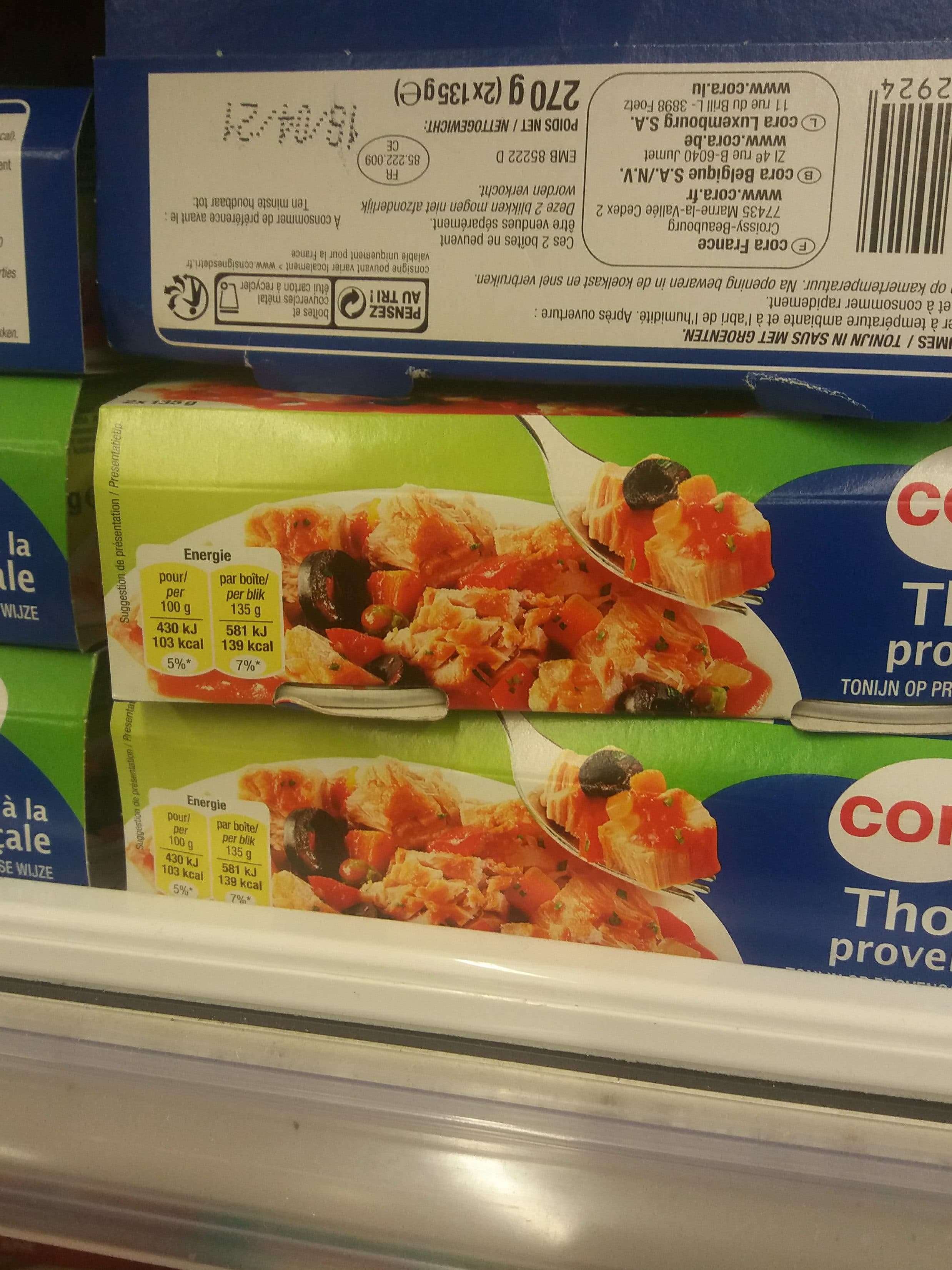 Cora Thon a la provencale packshot