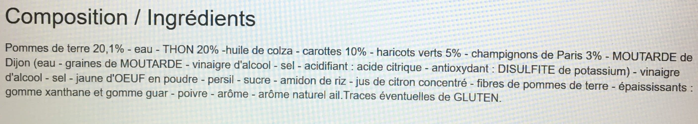 Cora Salade Parisienne Au Thon packshot