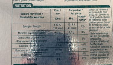 cora Truite fumée d'eau douce packshot