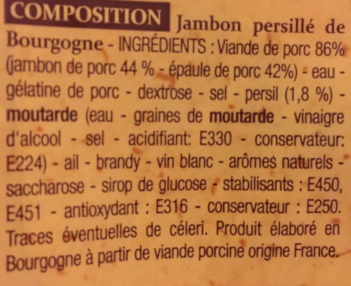 Cora Jambon persillé de Bourgogne packshot