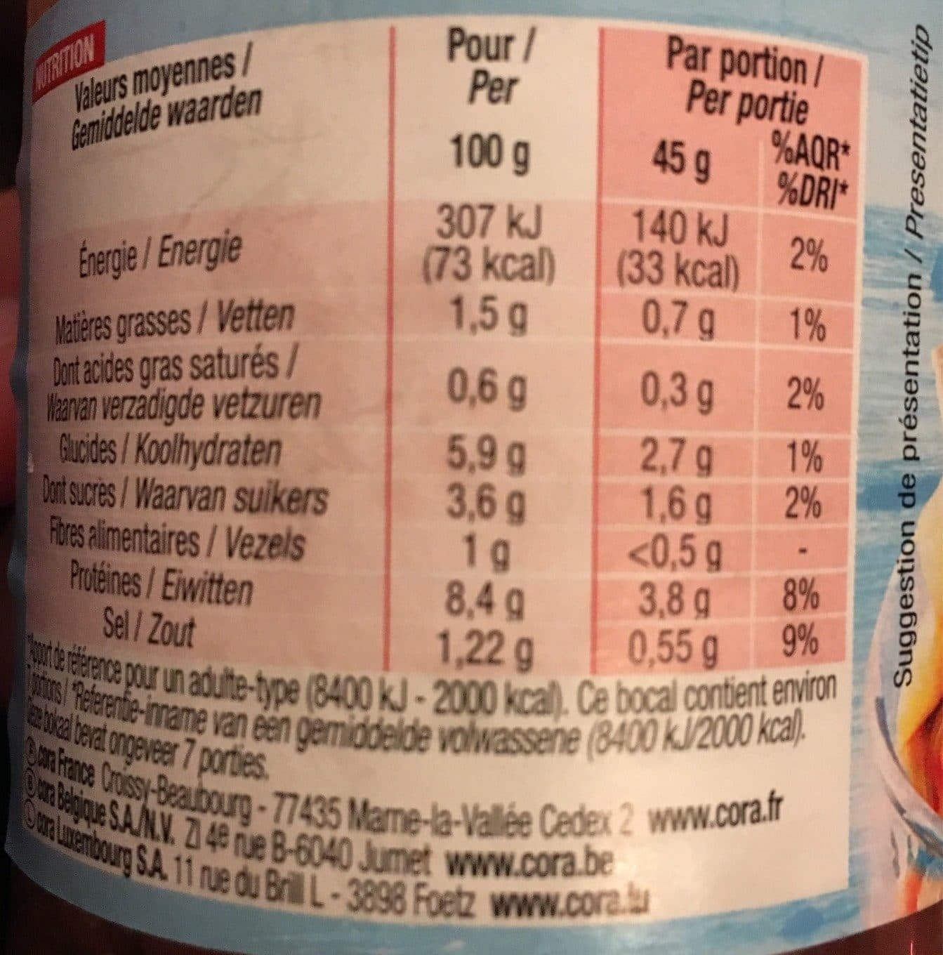 Cora Moules à la catalane packshot
