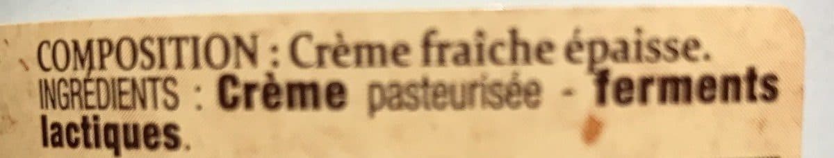 Patrimoine gourmand Crème Fraîche D'isigny packshot