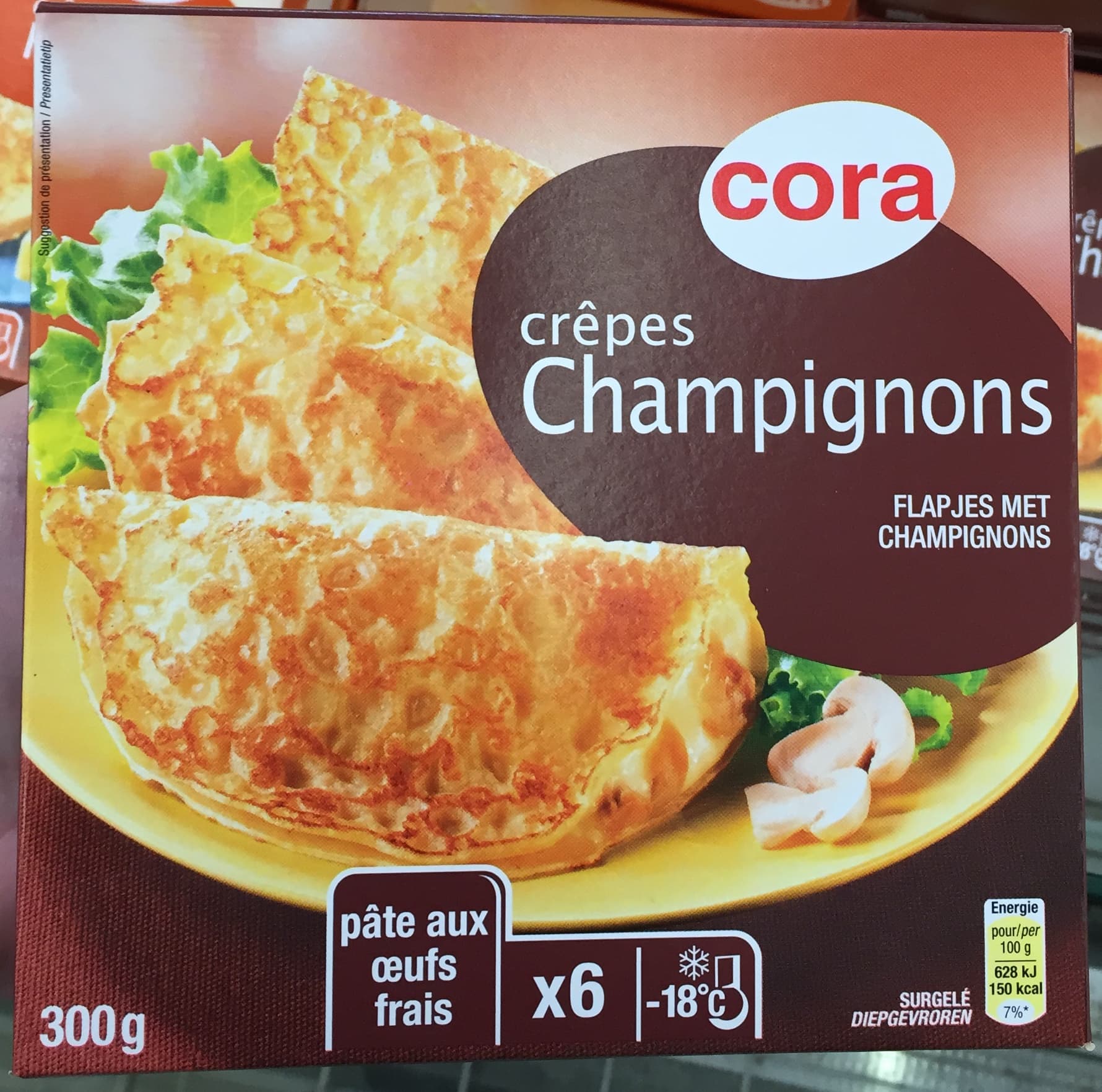 Cora Crêpes Champignons packshot