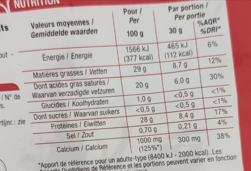 Cora Emmental râpé packshot