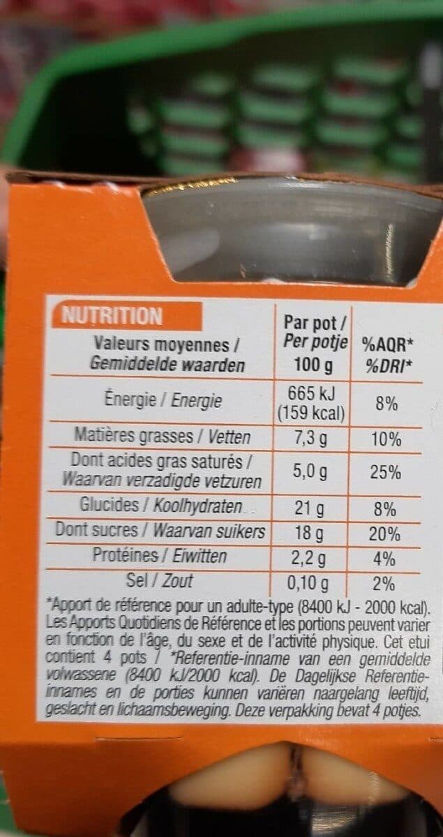 Cora Liégeois Saveur Vanille Sur Lit De Caramel packshot