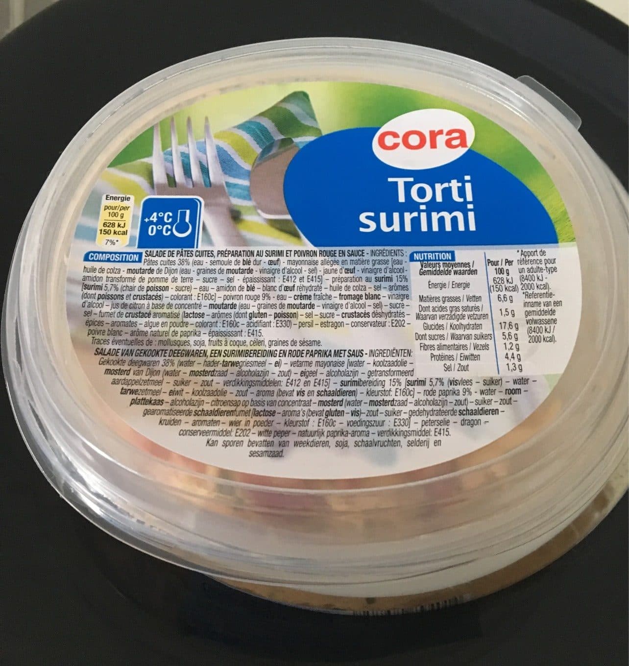 Cora Torti surimi packshot