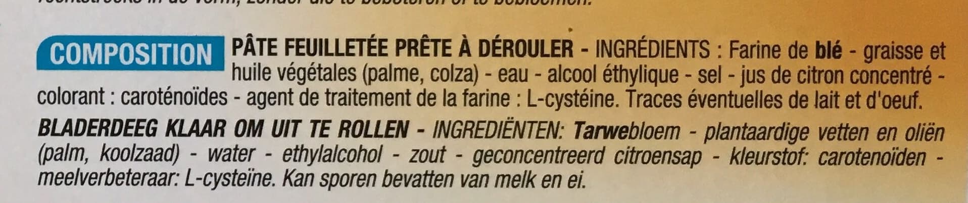 Cora Pâte Feuilletée packshot