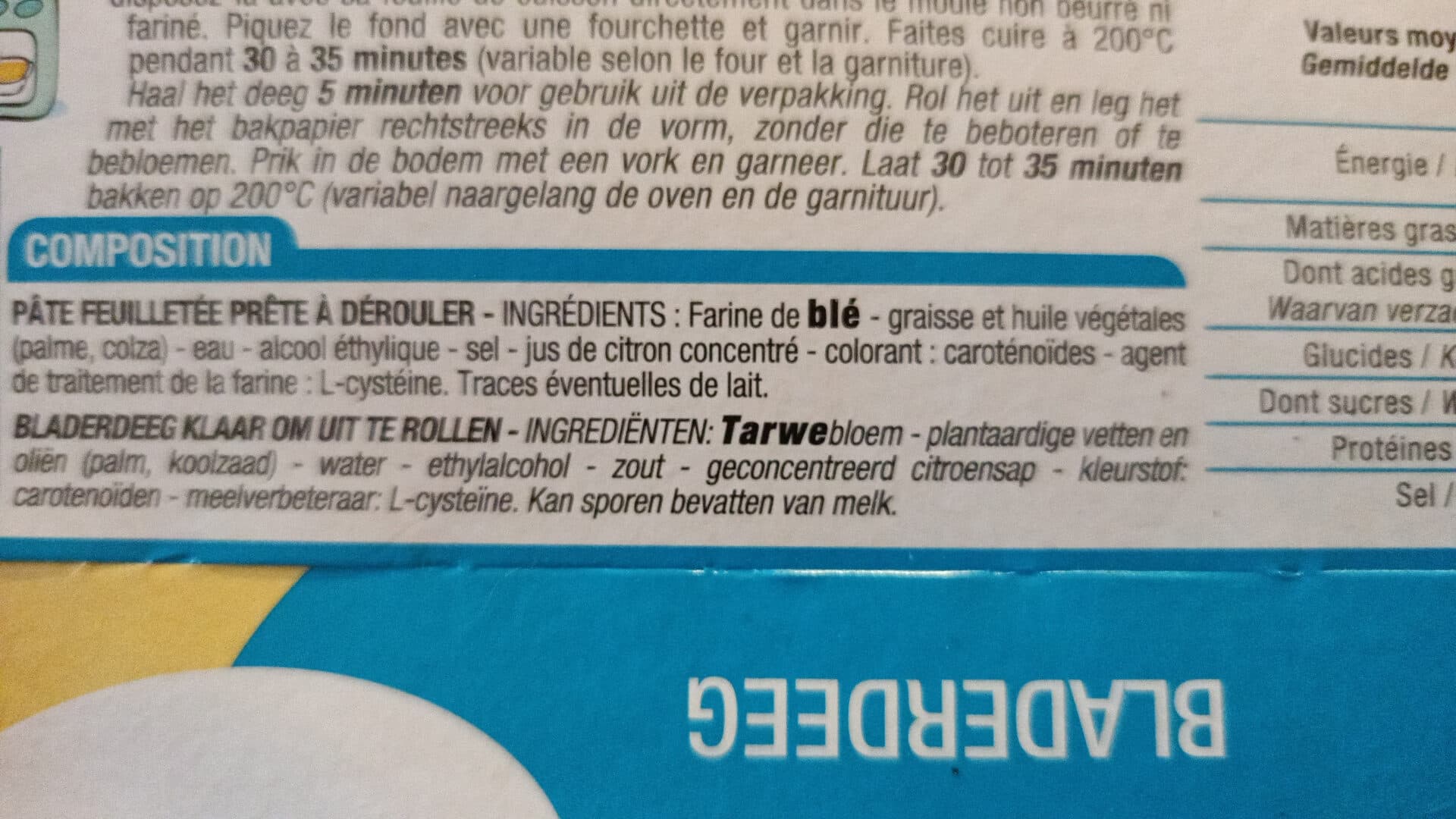 Cora Pâte feuilletée packshot