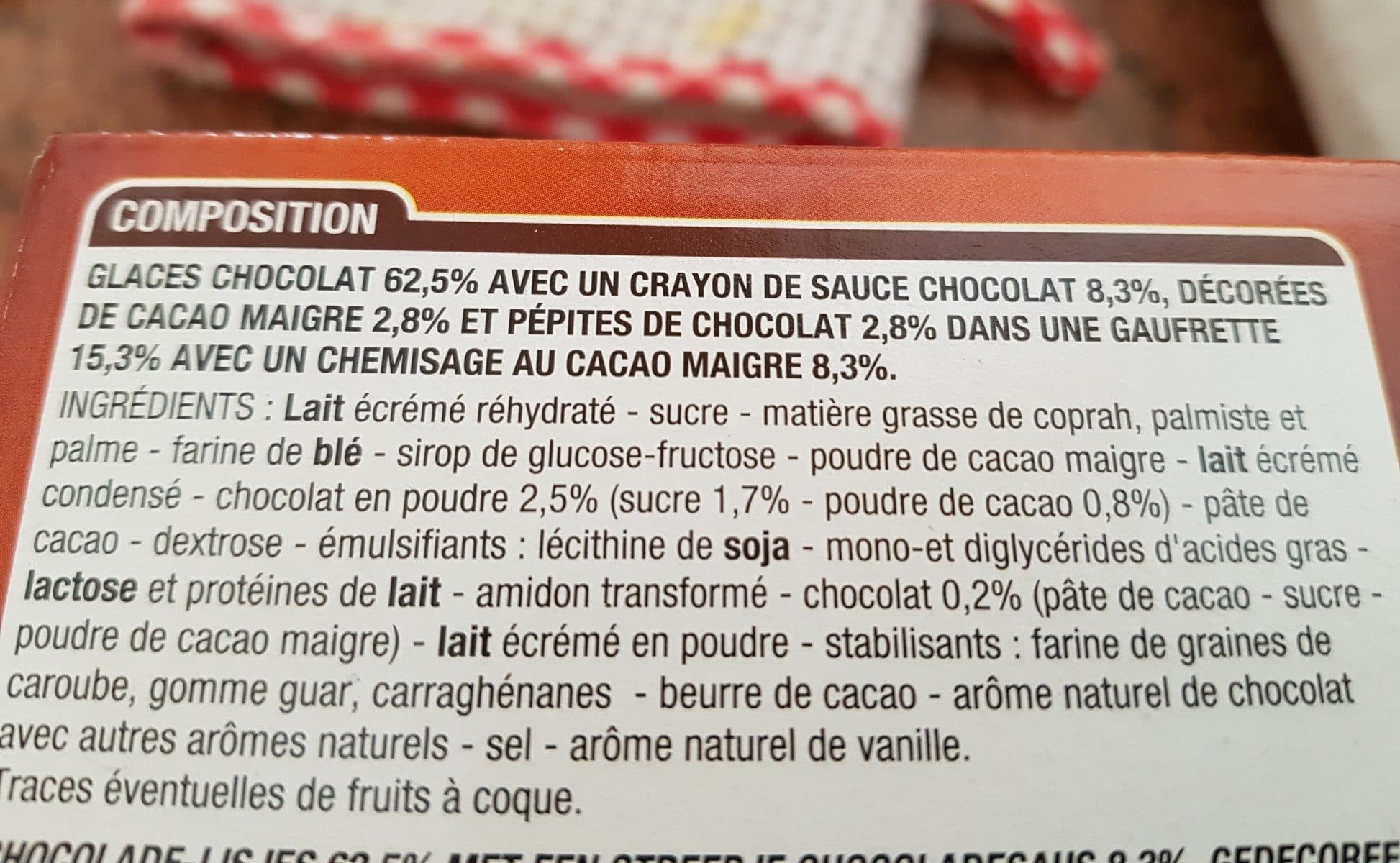 Cora Cônes Tout Chocolat, 6 Fois 120 Millilitres, Marque Cora packshot