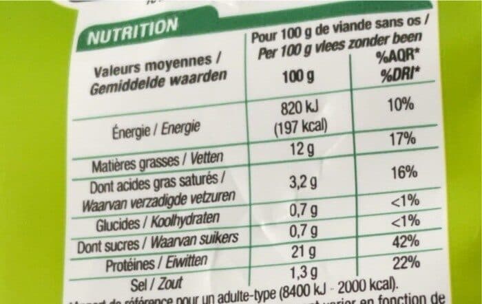 Cora Manchons De Poulet Nature, 250 Grammes, Marque Cora packshot