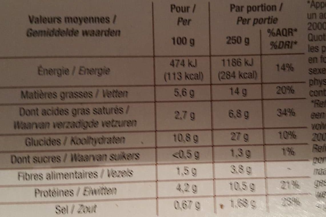 Cora Hachis Parmentier Surgelé packshot