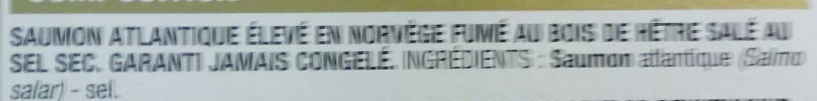 Cora Saumon fumé de Norvège packshot