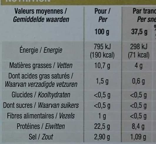 Cora Saumon fumé de Norvège packshot