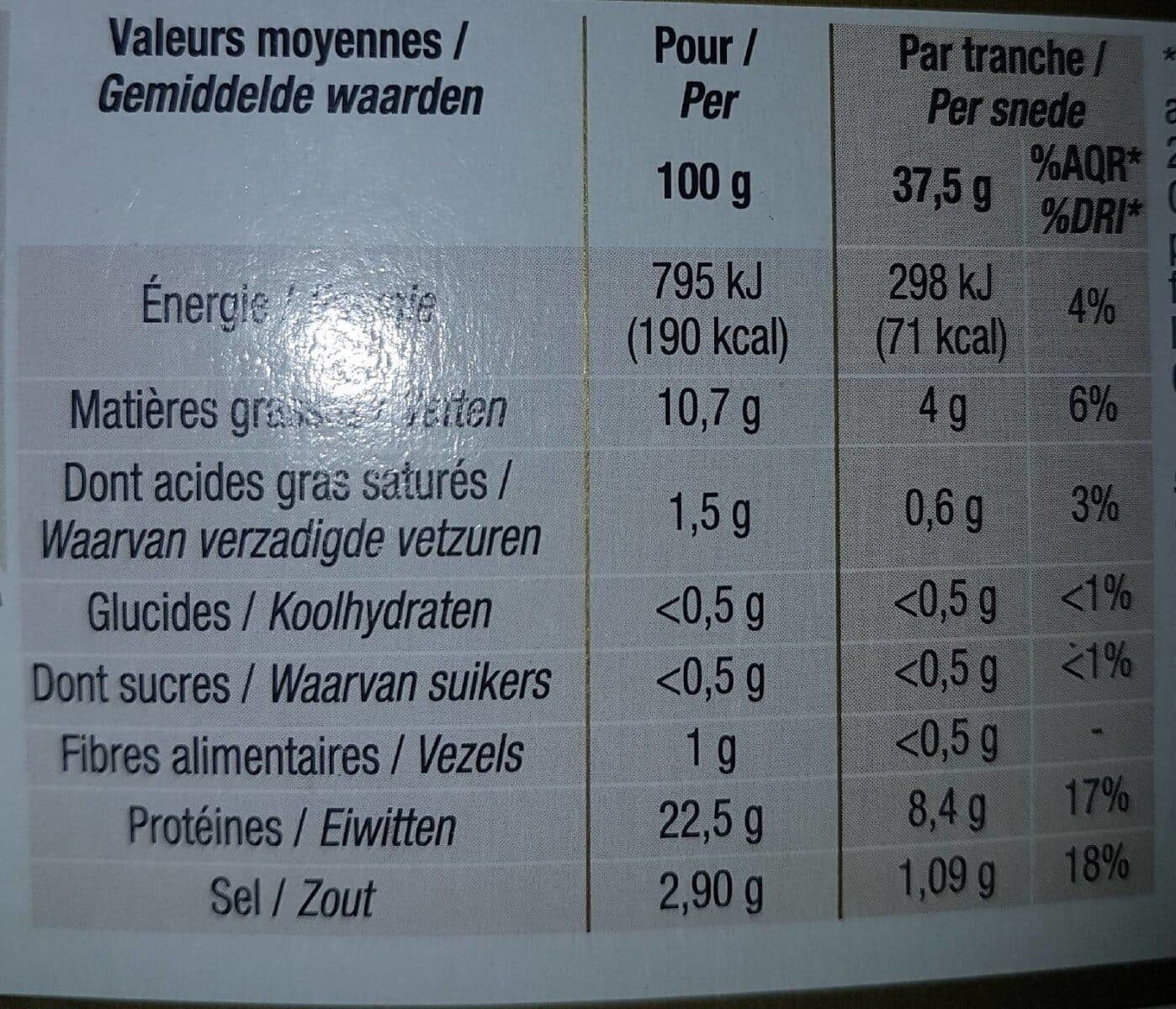 Cora Saumon fumé de Norvège packshot