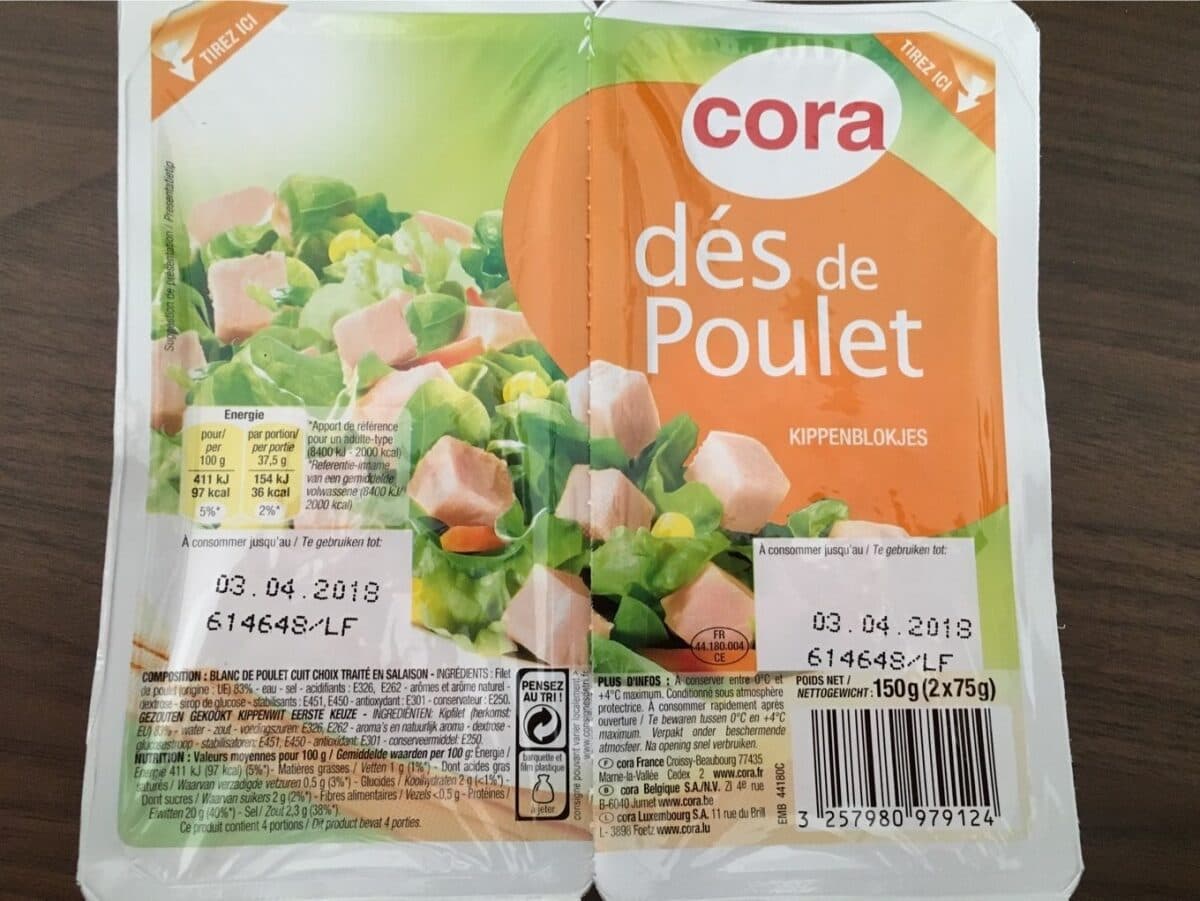Cora Dés de Poulet packshot