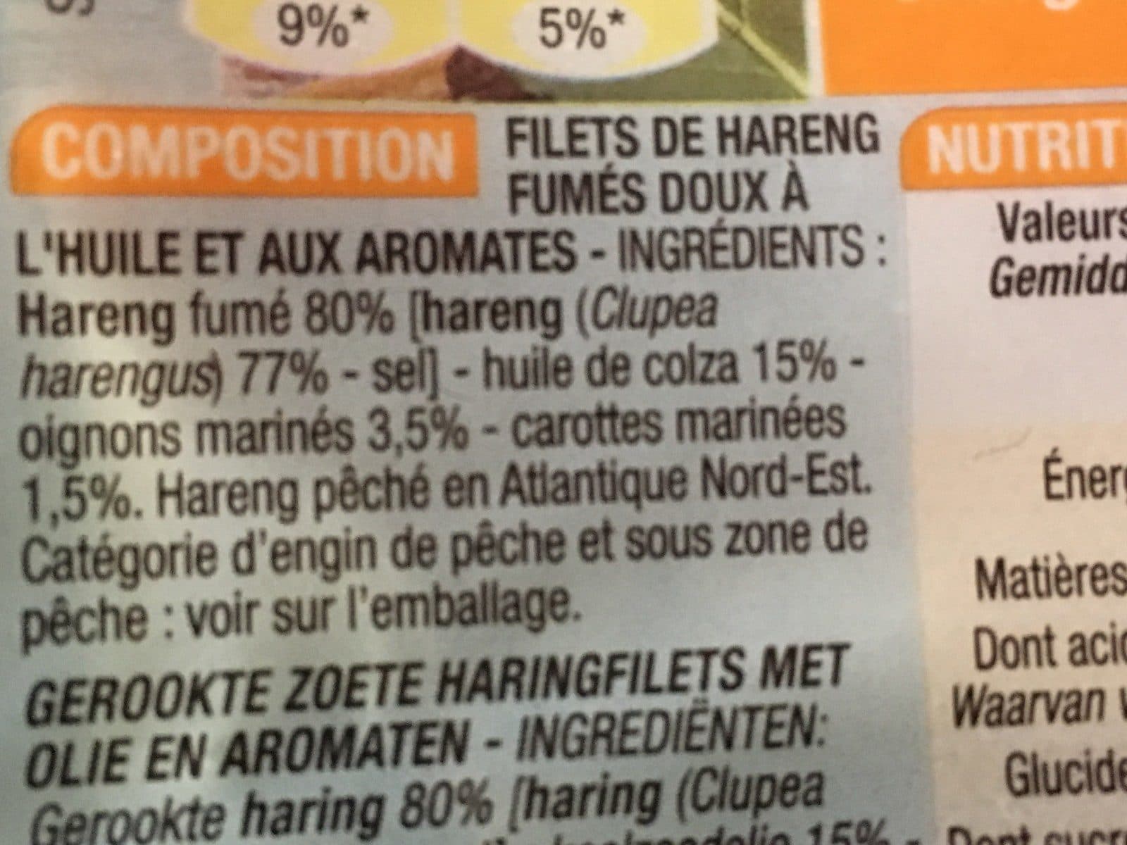 Cora Filets de harengs packshot