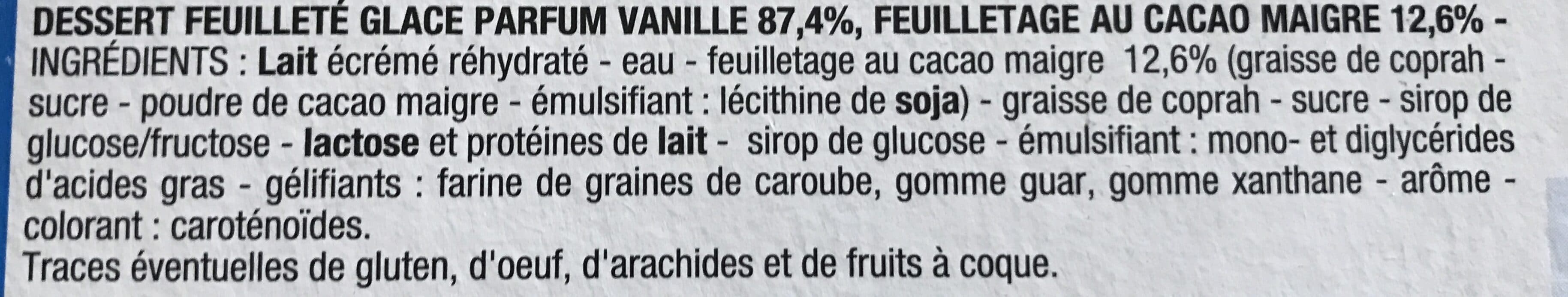 Cora Dessert Glacé Vanille, 650 Millilitres, Marque Cora packshot