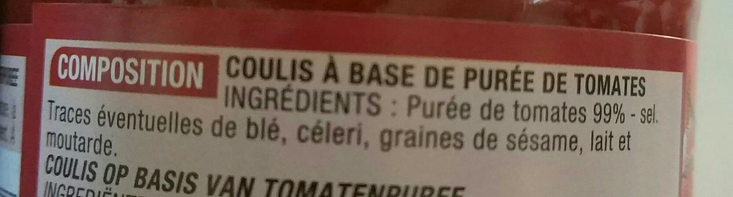 Cora Coulis De Tomates De Provence packshot
