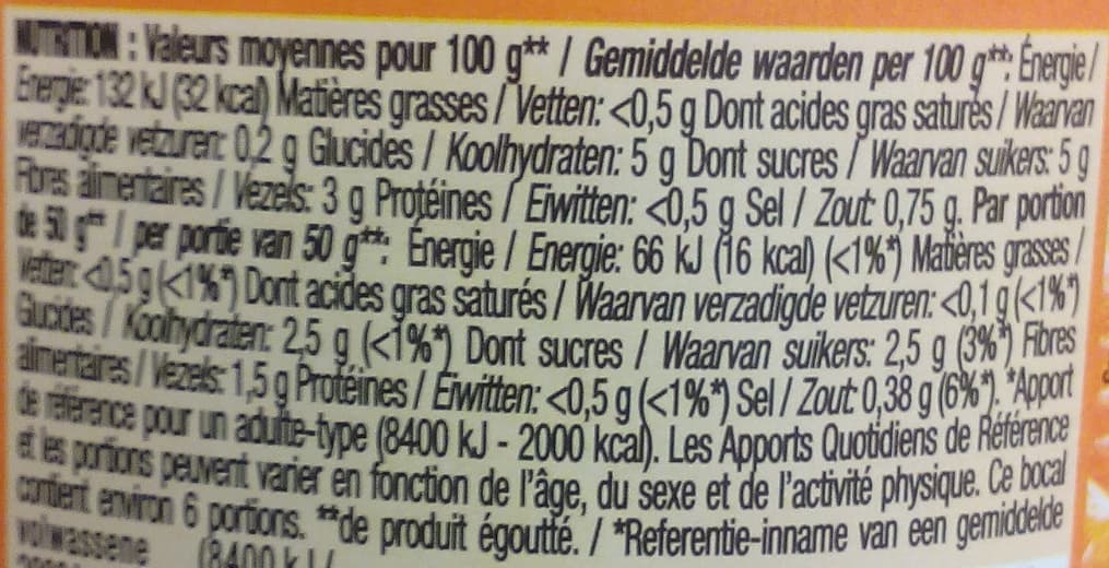 Cora Carottes râpées packshot