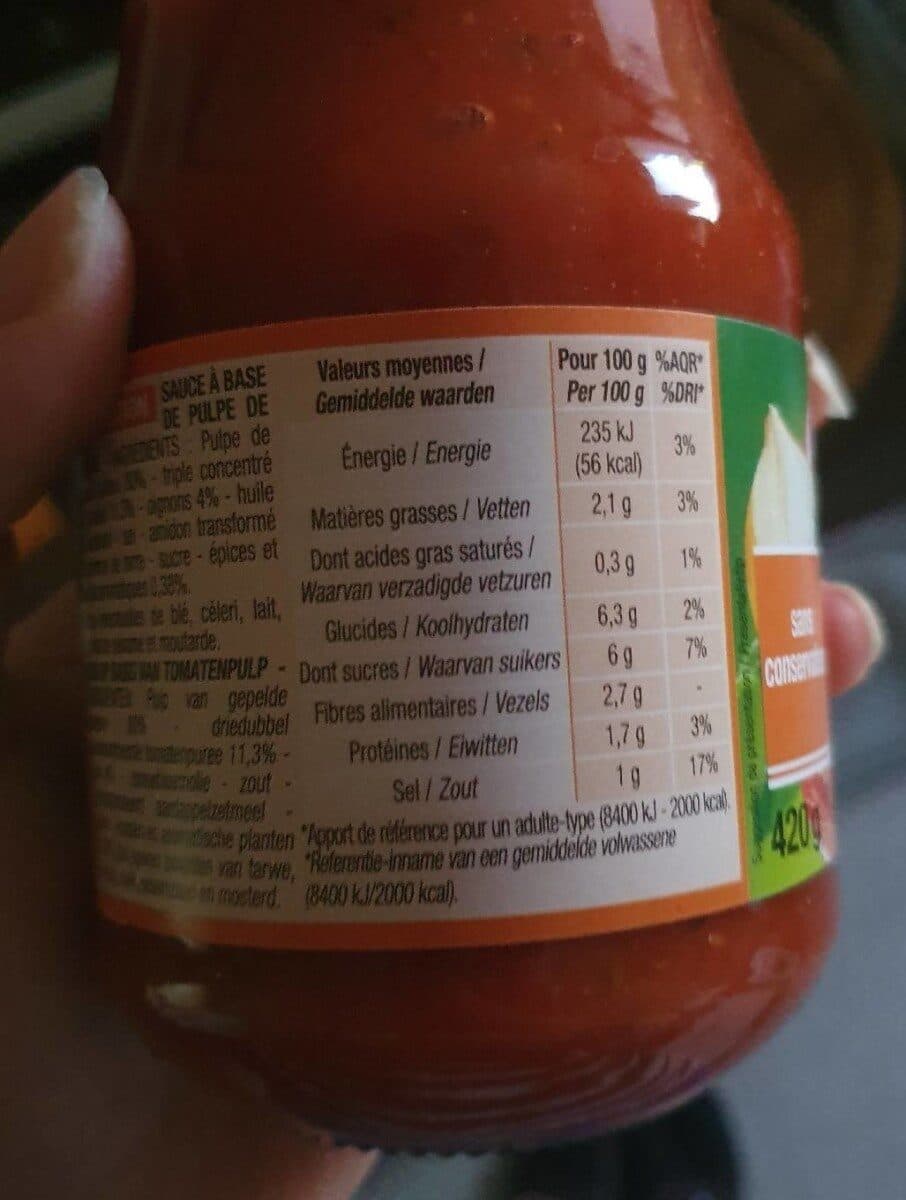Cora Préparation Pour Pizza packshot