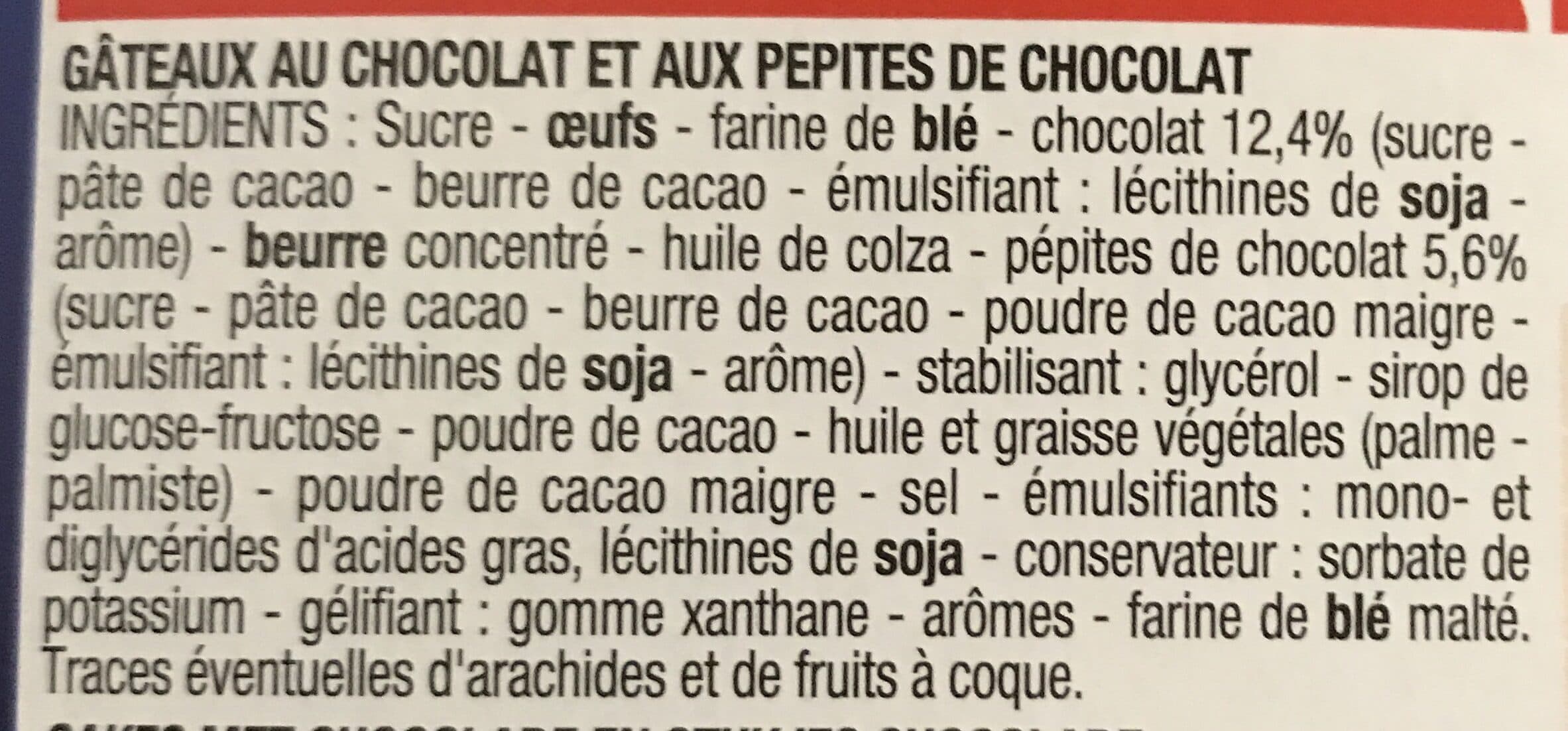 Cora Mini brownies pépites de chocolat, 8x30g packshot