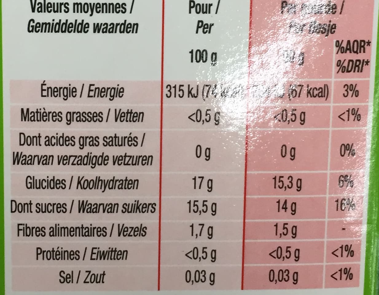 Cora Compote Pomme fraise, allégée en sucres (x 4) packshot