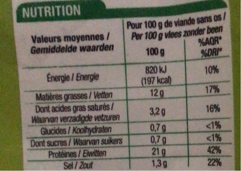Cora Manchon de poulet rôtis nature packshot