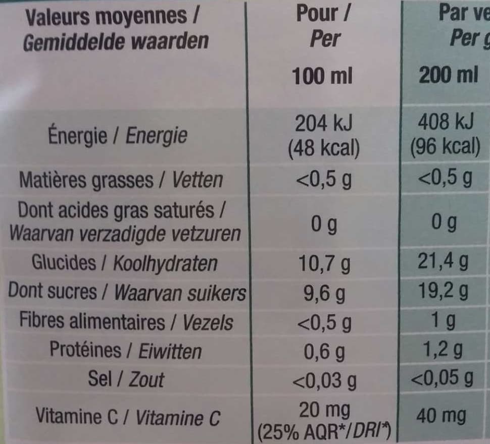Cora 100% Pur Jus Multifruits packshot