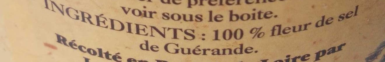 Patrimoine Gourmand Fleur de sel de Guérande packshot